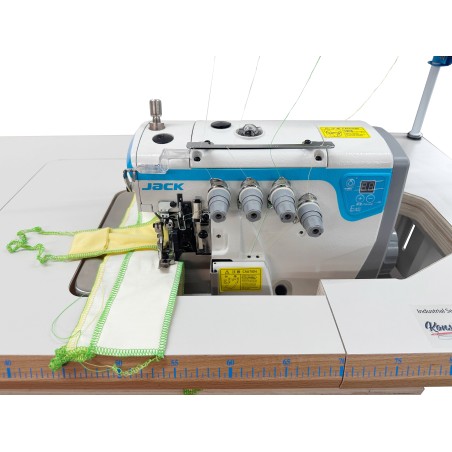 JACK E4 4 Thread fully submerged overlock sewing machine(Direct Drive)